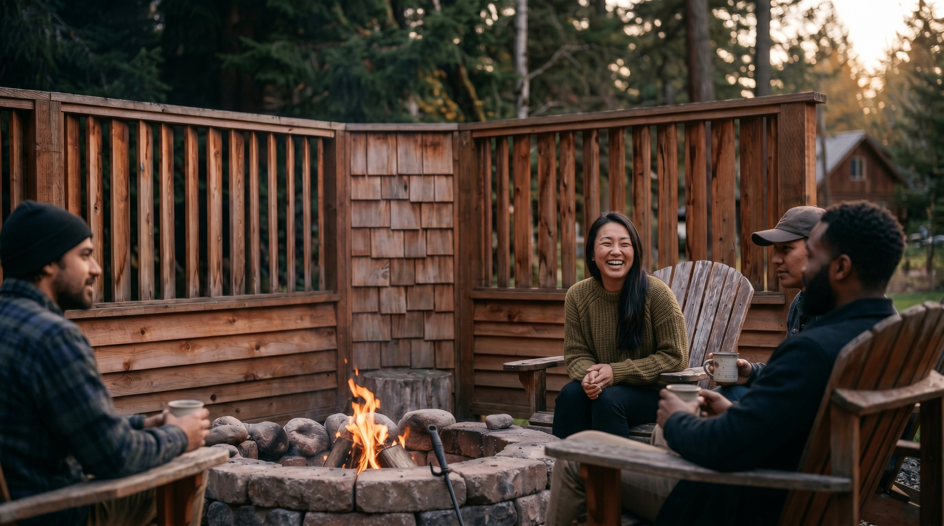 Firepit Area Privacy Screens